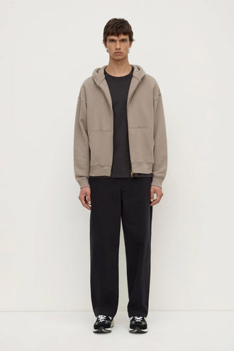 Assembly Newport Fleece Zip - Ash Grey