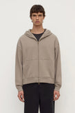 Assembly Newport Fleece Zip - Ash Grey