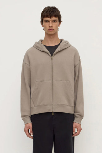 Assembly Newport Fleece Zip - Ash Grey