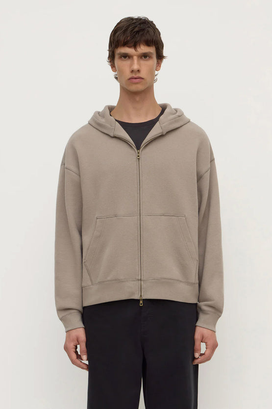 Assembly Newport Fleece Zip - Ash Grey