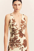 Shona Joy Noa Plunged Maxi - Wallflower