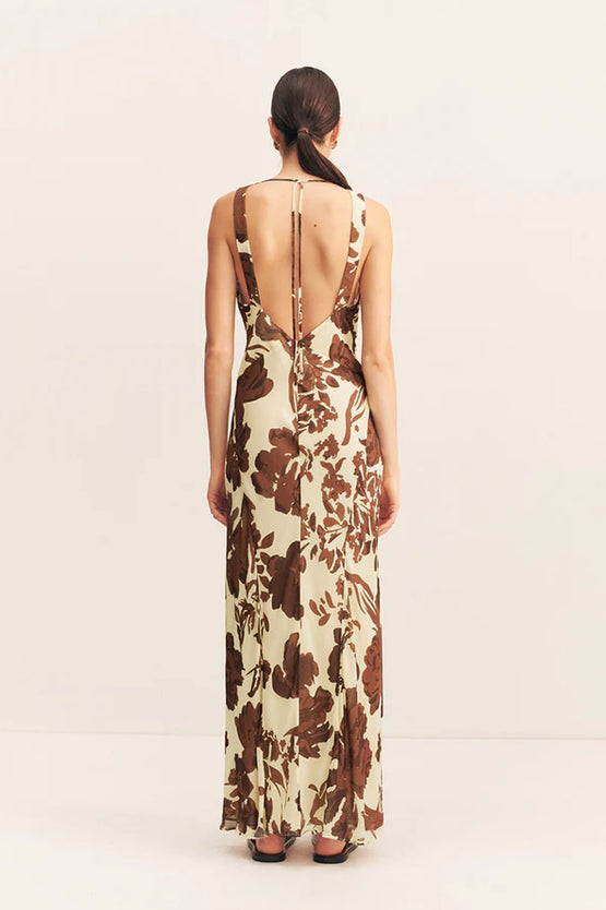 Shona Joy Noa Plunged Maxi - Wallflower