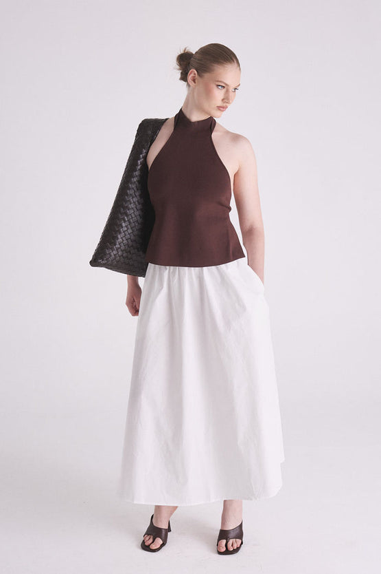 Gracious Nora Skirt - White