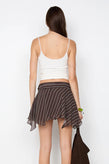 Bec & Bridge Norma Mini Skirt - Choc