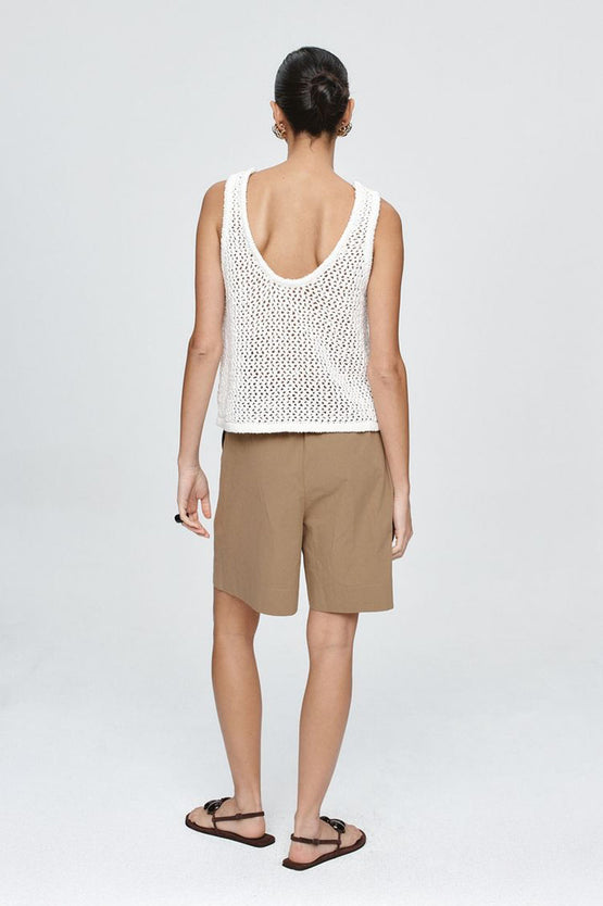 Marle Nova Top - Blanc