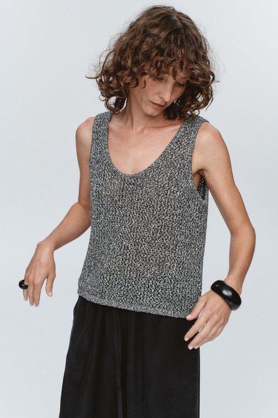 Marle Nova Top - Black/Ivory