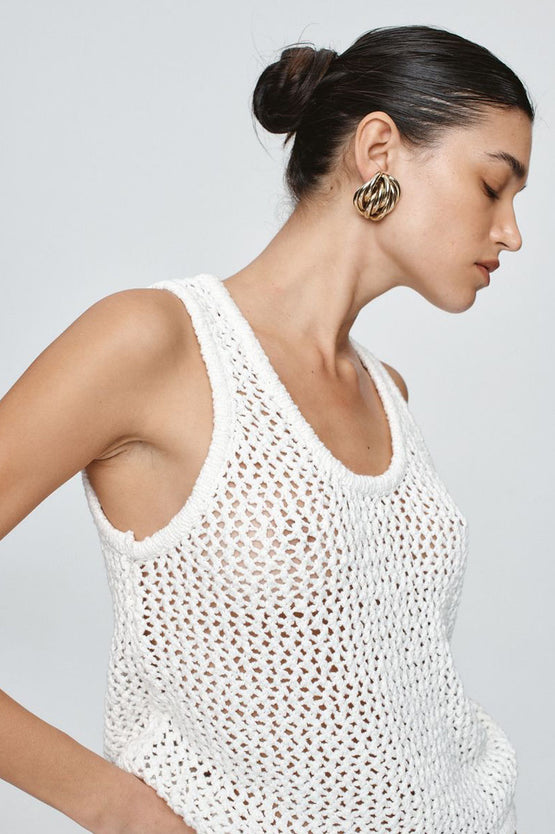 Marle Nova Top - Blanc