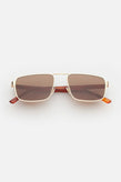 Lu Goldie Billie Sunglasses - Chestnut