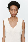 Marle Nya Vest - Ivory