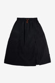 Candice Unisex Nylon Skirt - Black