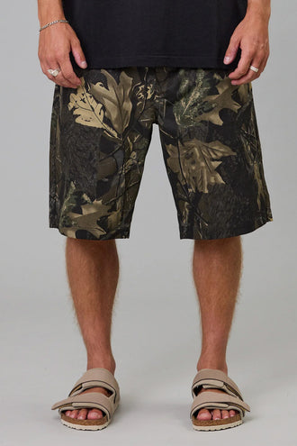 Just Another Fisherman Shipyard Shorts - Oak Camo
