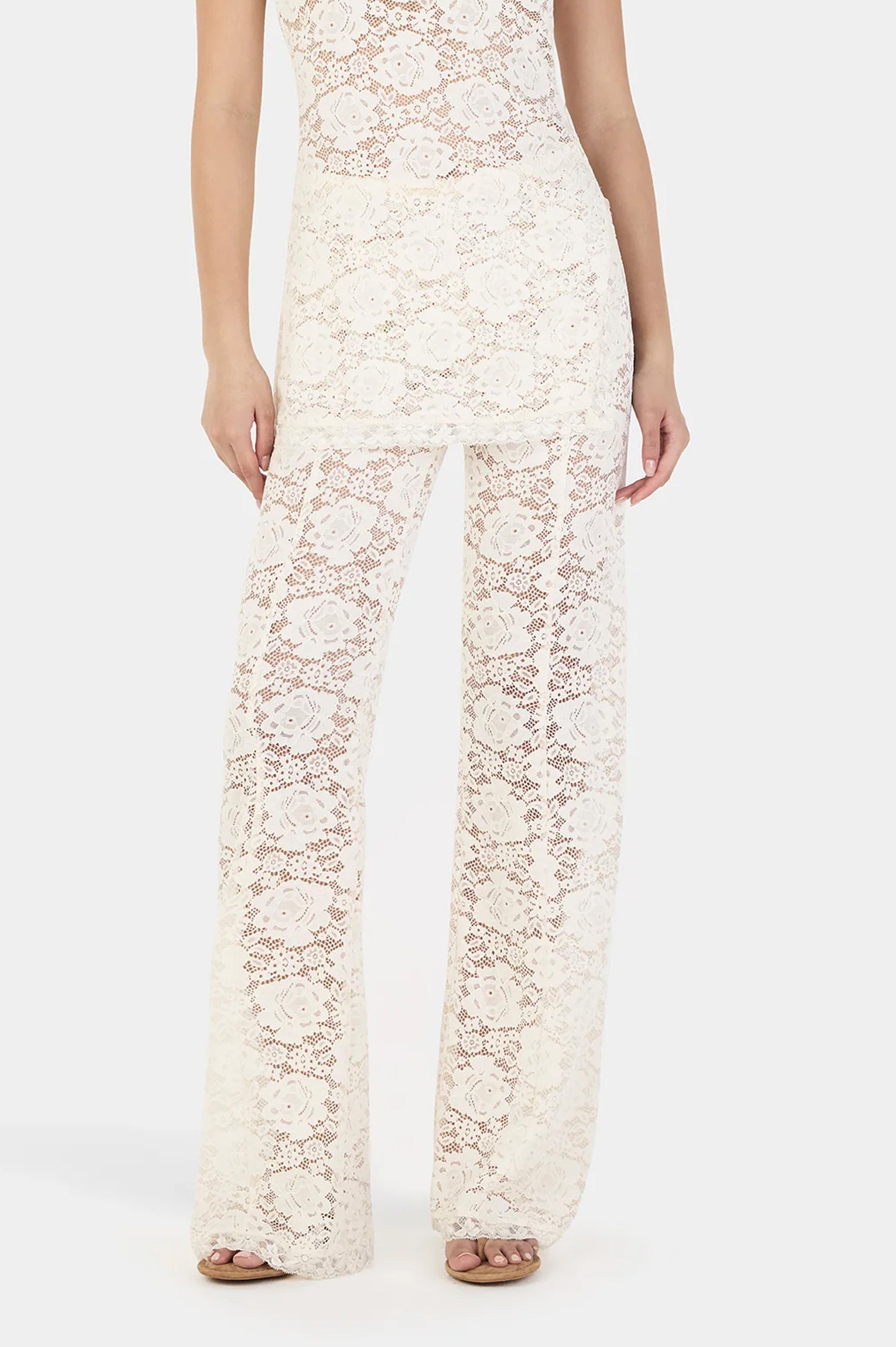 Ownley Odessa Pant - Ivory
