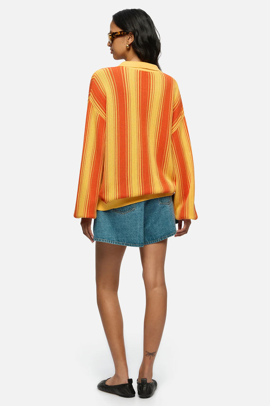 Blanca Odette Sweater - Tangerine
