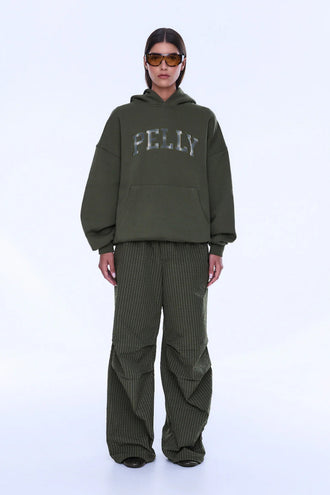 Ena Pelly Cassie Oversized Hoodie - Olive