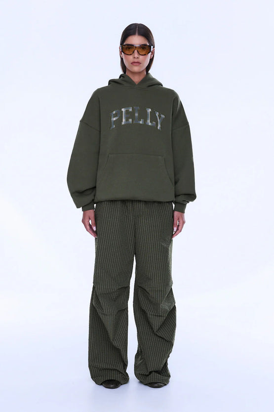 Ena Pelly Cassie Oversized Hoodie - Olive