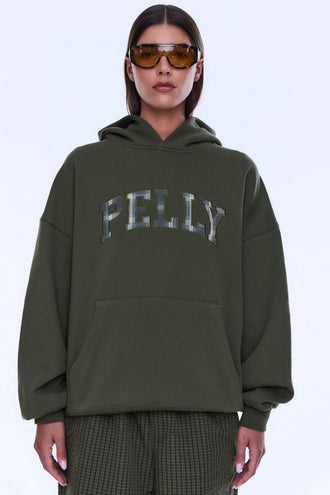 Ena Pelly Cassie Oversized Hoodie - Olive