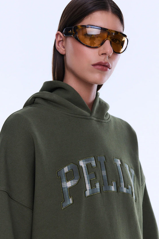 Ena Pelly Cassie Oversized Hoodie - Olive