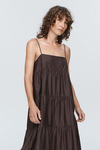 Marle Ophelia Dress - Tapenade