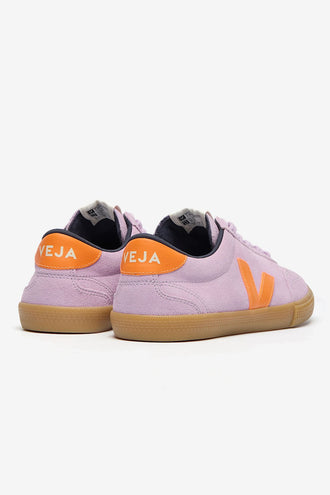 Veja Volley Suede - Orchid Fury Natural