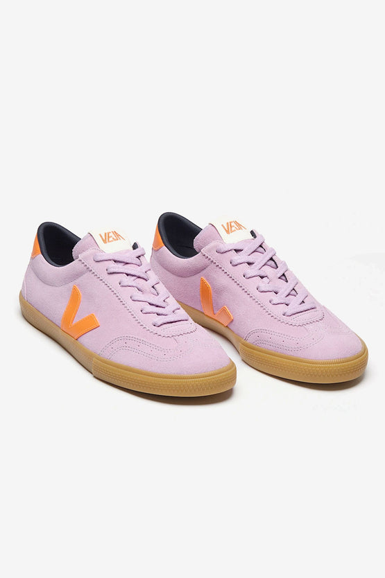 Veja Volley Suede - Orchid Fury Natural