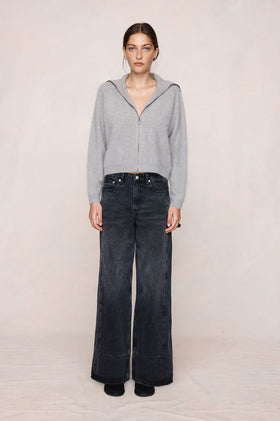 Marle Oscar Zip Up - Fog
