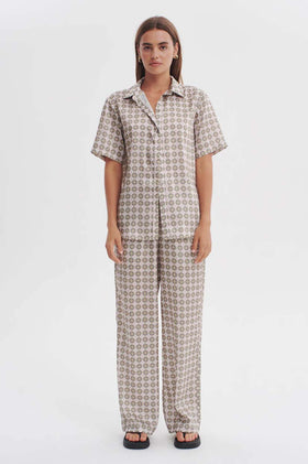 Ownley Oscar Shirt - Geo Floral