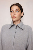 Marle Oscar Zip Up - Fog