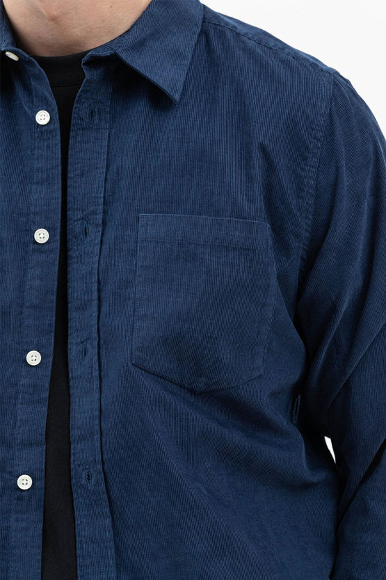 Norse Projects Osvald Corduroy - Navy