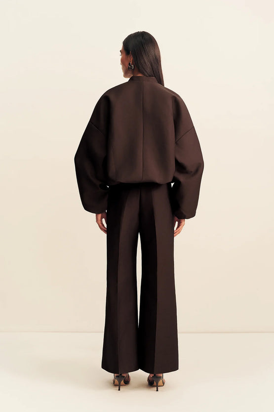 Shona Joy Otis Bomber Jacket - Ristretto