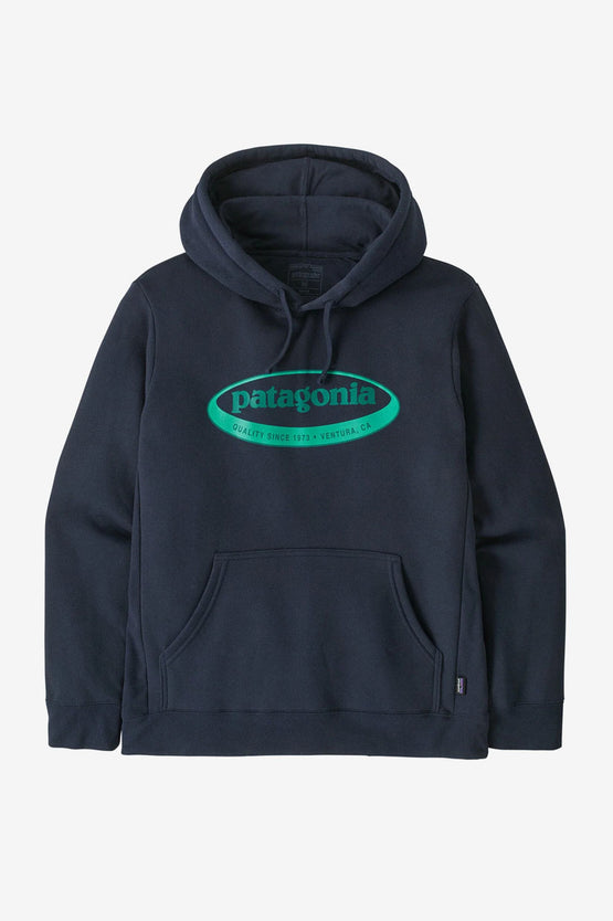 Patagonia '95 Oval Logo Hoody - Navy