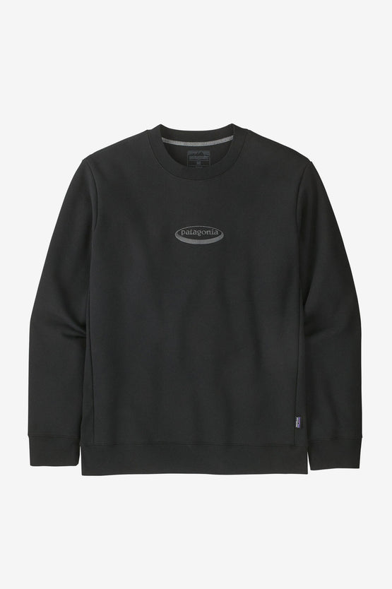 Patagonia '95 Oval Uprisal Crew - Black