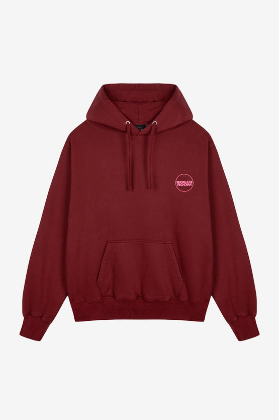 Boiler Room Core Hoody - Oxblood