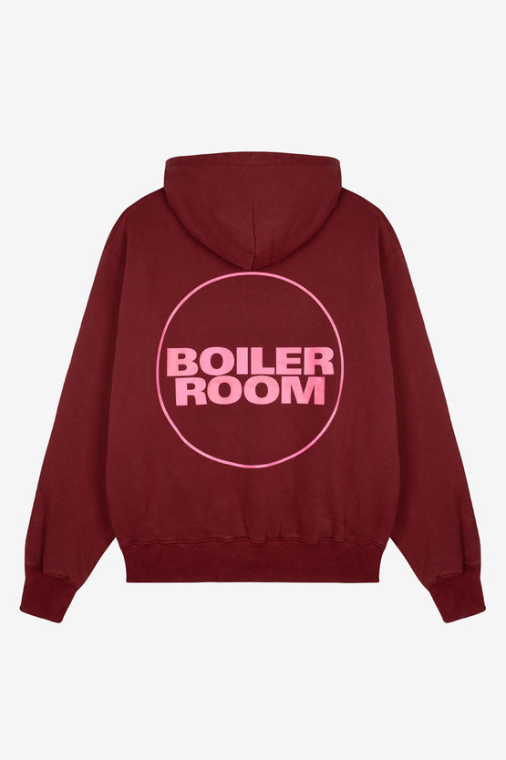 Boiler Room Core Hoody - Oxblood