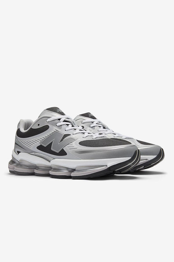 New Balance U20003OZ - Silver Metallic with Faded Black