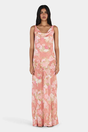 Ownley Palermo Gown - Terracotta Garden