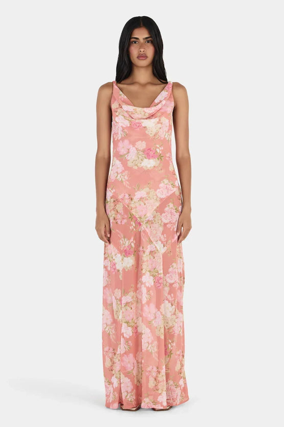 Ownley Palermo Gown - Terracotta Garden