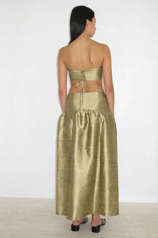 Paloma Wool Pallon Skirt - Gold