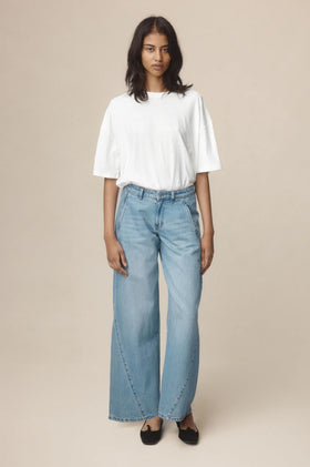 Marle Panel Jean - Classic Wash