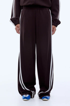 Ena Pelly Valentina Stripe Pant - Cocoa