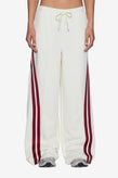 Ksubi Origin Trackpant - Off White Burgundy