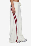 Ksubi Origin Trackpant - Off White Burgundy