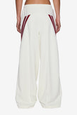 Ksubi Origin Trackpant - Off White Burgundy