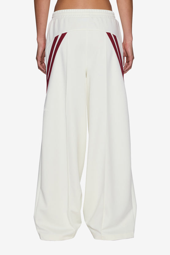 Ksubi Origin Trackpant - Off White Burgundy