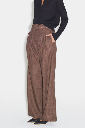 Hansen & Gretel Belinda Suit Pant - Hazelnut