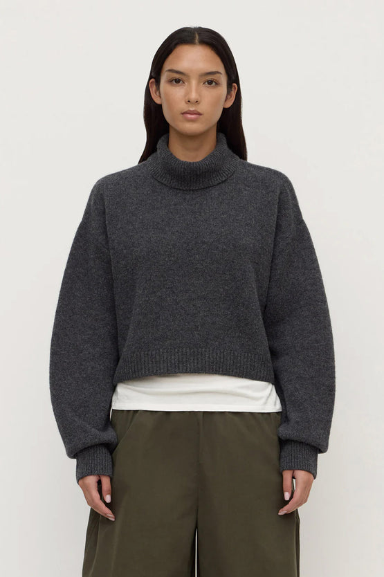Assembly Paris Wool Cashmere Knit - Charcoal