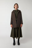 Sylvester Quilted Parka - Espresso