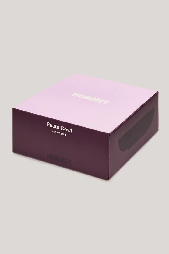 Hommey Pasta Bowl 2 Pack - Boysenberry