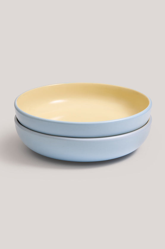 Hommey Pasta Bowl 2 Pack - Butter