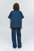 Marle Patch Pocket Shirt - Washed Indigo