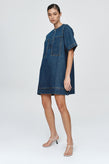 Marle Patch Pocket Dress - Classic Blue